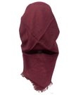 It's Younique OB-SHIM-MA Solid Maroon Shimmer Pre-Tied Open Back Bandanna with Velvet Grip Myselflingerie.com