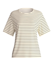 Calida Charm Cream Favourites Layering Short Sleeve & Short Pants Jersey Pajama Set Myselflingerie.com