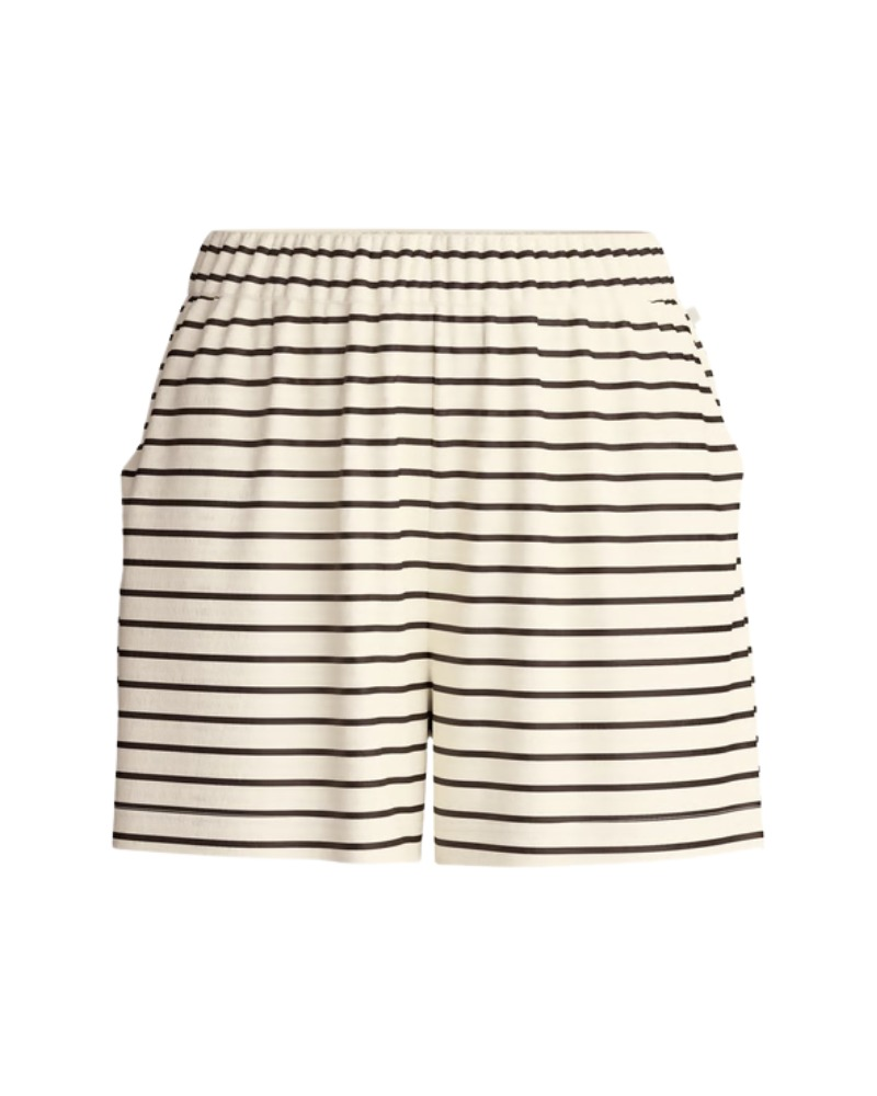 Calida Charm Cream Favourites Layering Short Sleeve & Short Pants Jersey Pajama Set Myselflingerie.com
