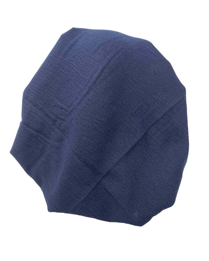 It's Younique PP-CRINK-ROY Royal Blue Crinkle Pre-Tied Bandanna with Velvet Grip Myselflingerie.com