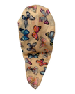 Tal New York Yellow Flutter Open Back Pre-Tied Bandanna with Velvet Grip Myselflingerie.com