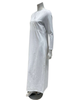 Chicolli N5171 White Dickie Wrap Cotton Versatile Nursing Nightgown Myselflingerie.com