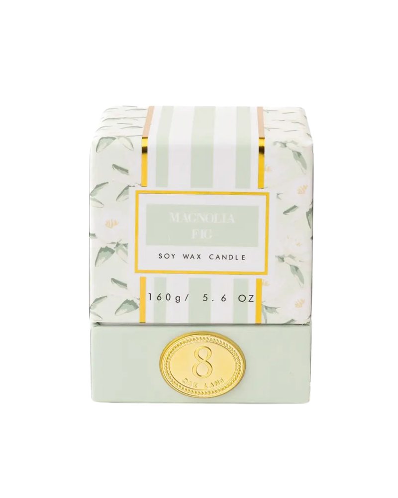 8 Oak Lane ECANA-018 Magnolia Fig Soy Wax Candle Myselflingerie.com