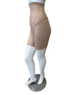 Va Bien 713 Nude Floral Lace Hi Waist Girdle with Legs Myselflingerie.com