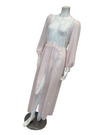 Oh! Zuza V18 Blush Pink and Lace Robe Myselflingerie.com
