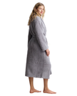 Barefoot Dreams B509 Dove Grey CozyChic Robe Myselflingerie.com