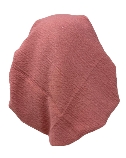 It's Younique PP-CRINK-PK Pink Crinkle Pre-Tied Bandanna with Velvet Grip Myselflingerie.com