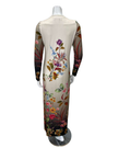 Angelice Ombre Garden Floral Print Button Down Modal Nightgown