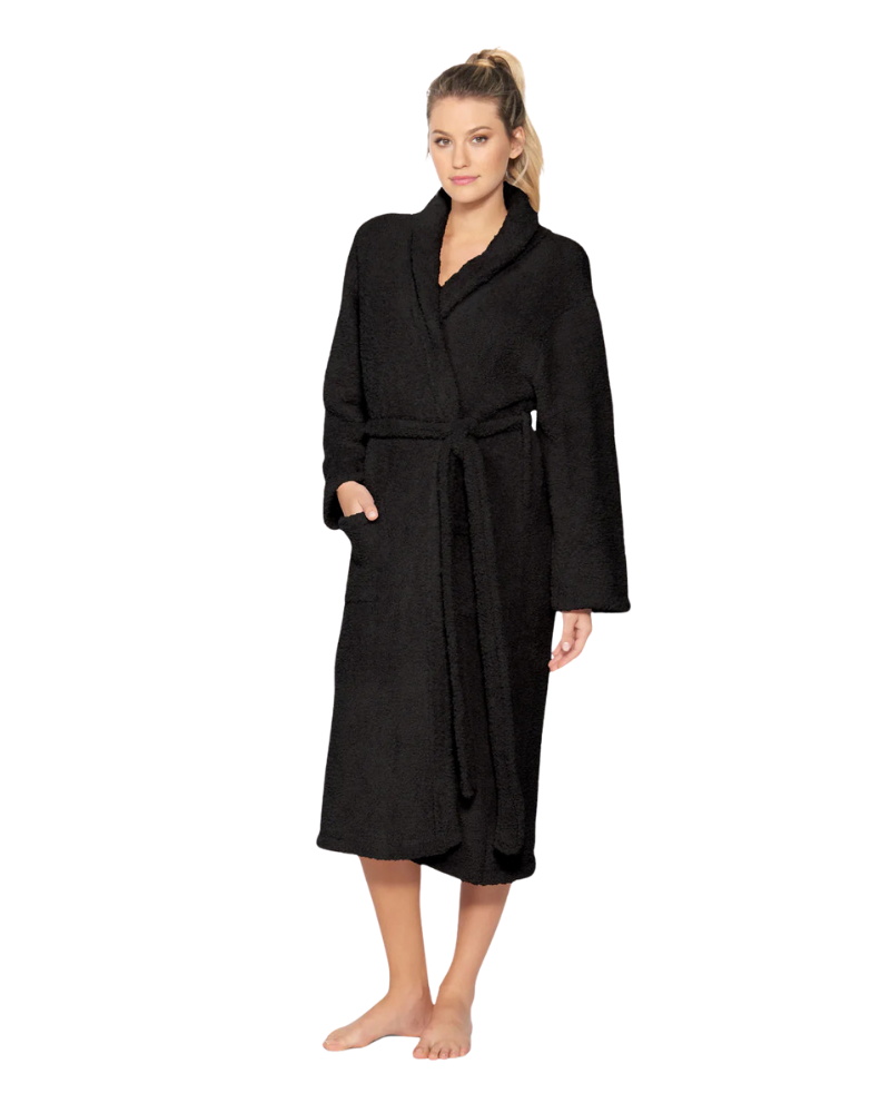 B509 Black CozyChic Robe
