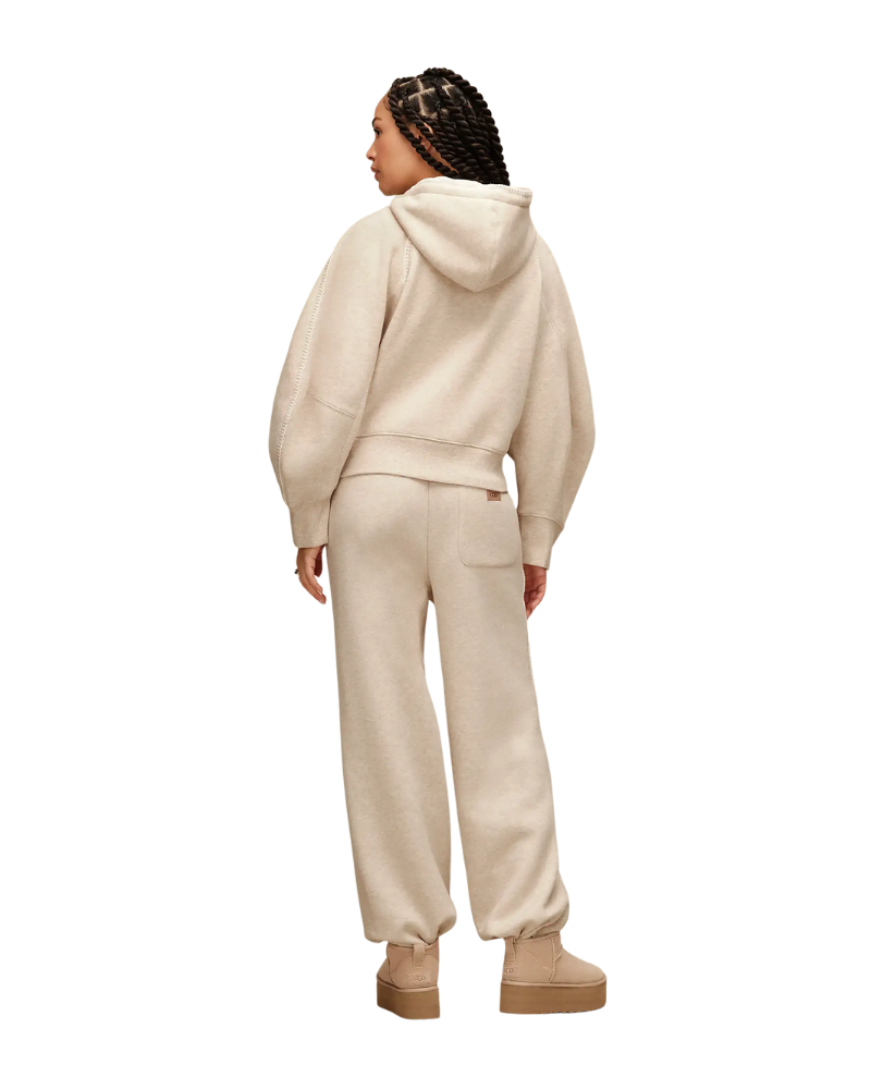 UGG Sand Heather Classic Full-Zip Hoodie Myselflingerie.com