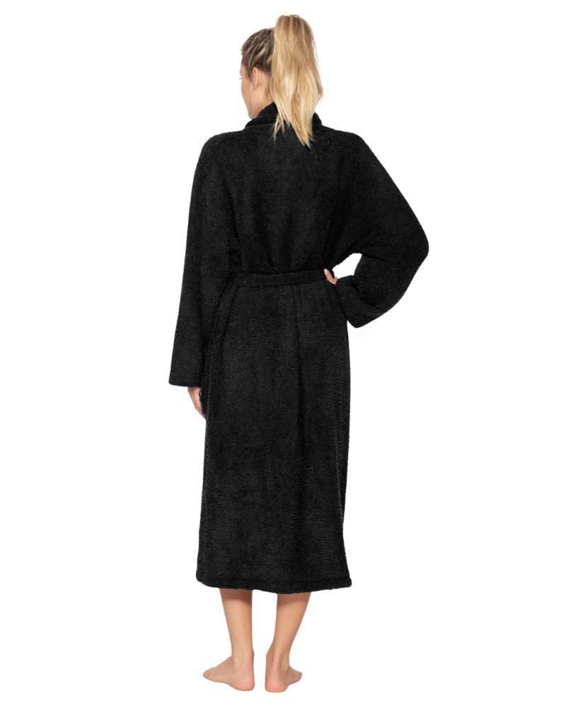 B509 Black CozyChic Robe