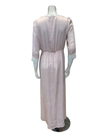 Oh! Zuza V19 Blush Pink Poly Silk and Lace Nightgown Myselflingerie.com