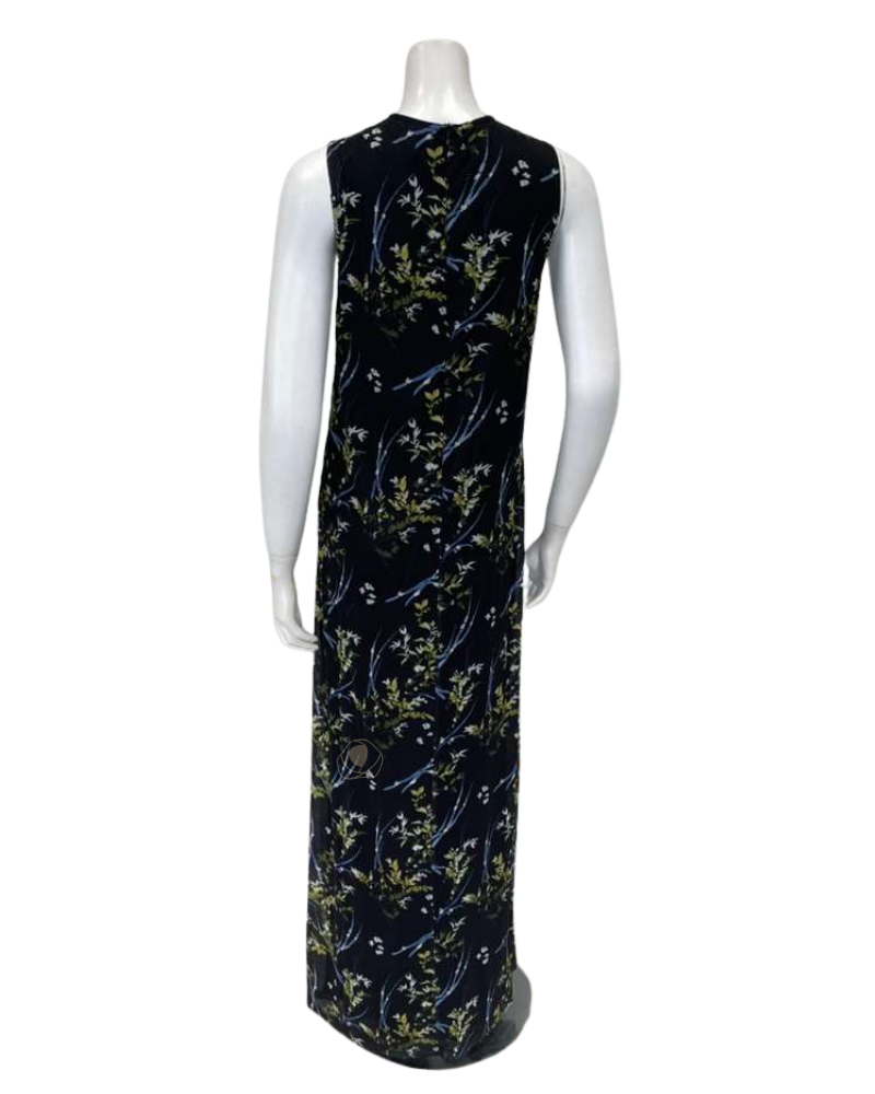 ORD DNV26807 + TRV26817 Black Princess Floral Tulle Satin Blouse and Jumper Lounger Robe Set / Nursing Friendly Myselflingerie.com