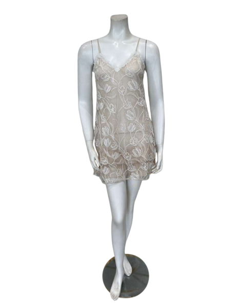 Rya Collection 1070+ 1030 Champagne Holland Chemise & Lovely Wrap Set Myselflingerie.com