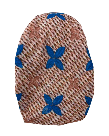 Ahead VT2806 Dazzling Blue Loomlight Versatile Style Long Tails Open Back Pre-Tied Bandanna Myselflingerie.com