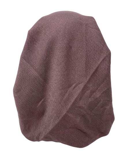 It's Younique OB-SHIM-RO Solid Rose Shimmer Pre-Tied Open Back Bandanna with Velvet Grip Myselflingerie.com