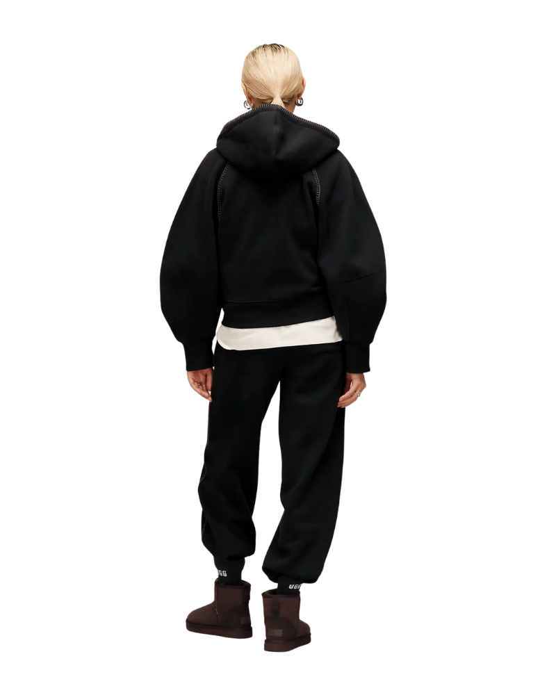 UGG Black Classic Full-Zip Hoodie Myselflingerie.com