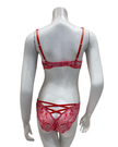 Cosabella LIANE1181 + 0521 Granita Lianella Open Plunge Underwire Bra & Bikini Set Myselflingerie.com
