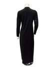 Angelice Black Strawberry Design V Neck Pull On Cotton Blend Teen Nightgown Myselflingerie.com