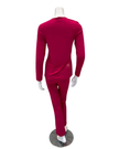 Oh! Zuza V21 Ruby and Lace Modal Pajamas Set Myselflingerie.com