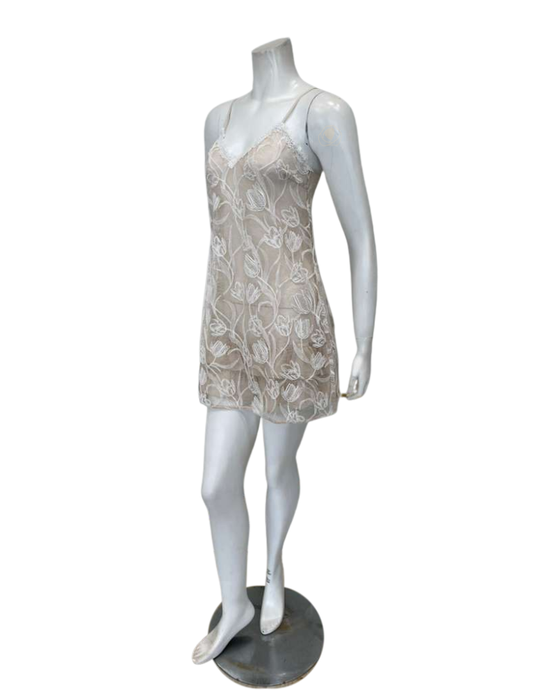 Rya Collection 1070+ 1030 Champagne Holland Chemise & Lovely Wrap Set Myselflingerie.com