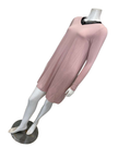 Jackie O'Loungewear Pink V Neck Lace Long Sleeves Modal Nightshirt Myselflingerie.com