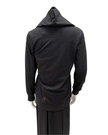 Mode Everyday SP5193 Black Laurel Pinkstitch Hoodie Myselflingerie.com