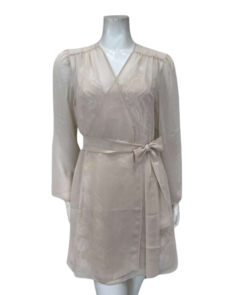 Rya Collection 1070+ 1030 Champagne Holland Chemise & Lovely Wrap Set Myselflingerie.com