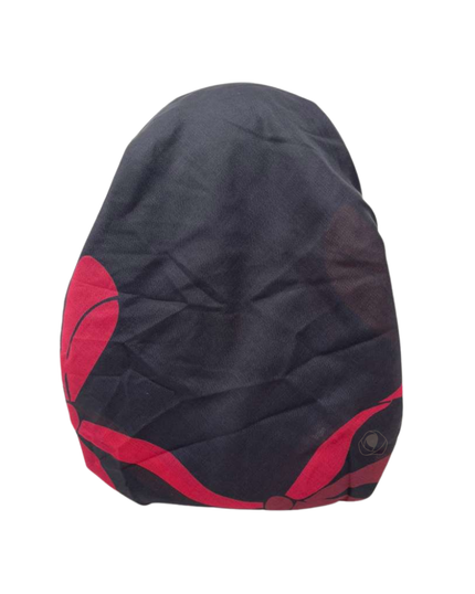 Ahead VT2804 Cherry Pink Twist and Tied Versatile Style Long Tails Open Back Pre-Tied Bandanna Myselflingerie.com