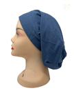 Ahead BN2755 Denim Blue Adjustable Swim Beanie Myselflingerie.com