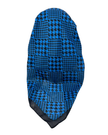 It's Younique OB-HOUND-BLBK Blue/Black Houndstooth Pre-Tied Open Back Bandanna with Velvet Grip Myselflingerie.com