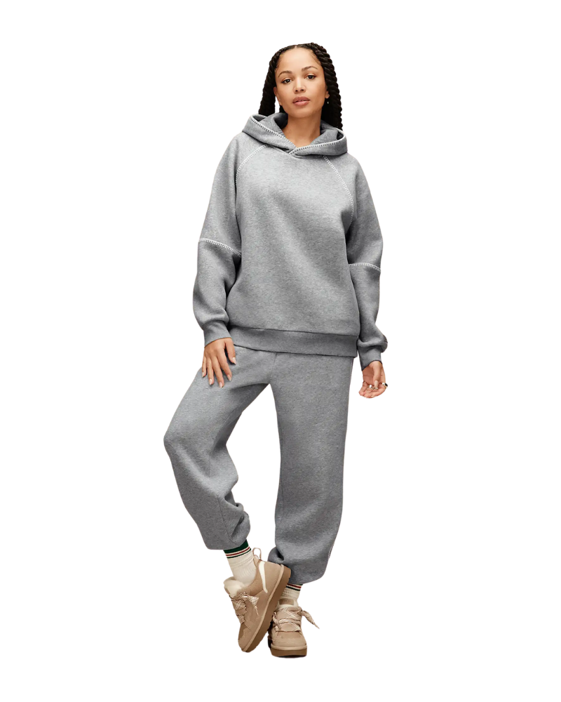 UGG Grey Heather Classic Hoodie Myselflingerie.com