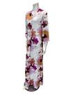 Verdiani 4531 Pink Floral Slight V Pull On Modal Nightgown Myselflingerie.com