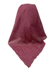 Lizi Headwear IB-TT-26630-OB Solid Dark Mauve Open Back Adjustable Pre-Tied Bandanna with Velvet Grip Myselflingerie.com