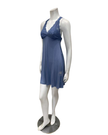 Fleur't 680 Denim Lace T-Back Short Modal Chemise Myselflingerie.com