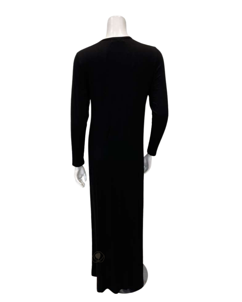 Severine Boutik 411 Fuchsia Royal Scroll Modal Nursing Nightgown Myselflingerie.com