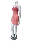 Rya Collection 1084 + 1085 Rosewood Shoreline Chemise & Wrap Set Myselflingerie.com