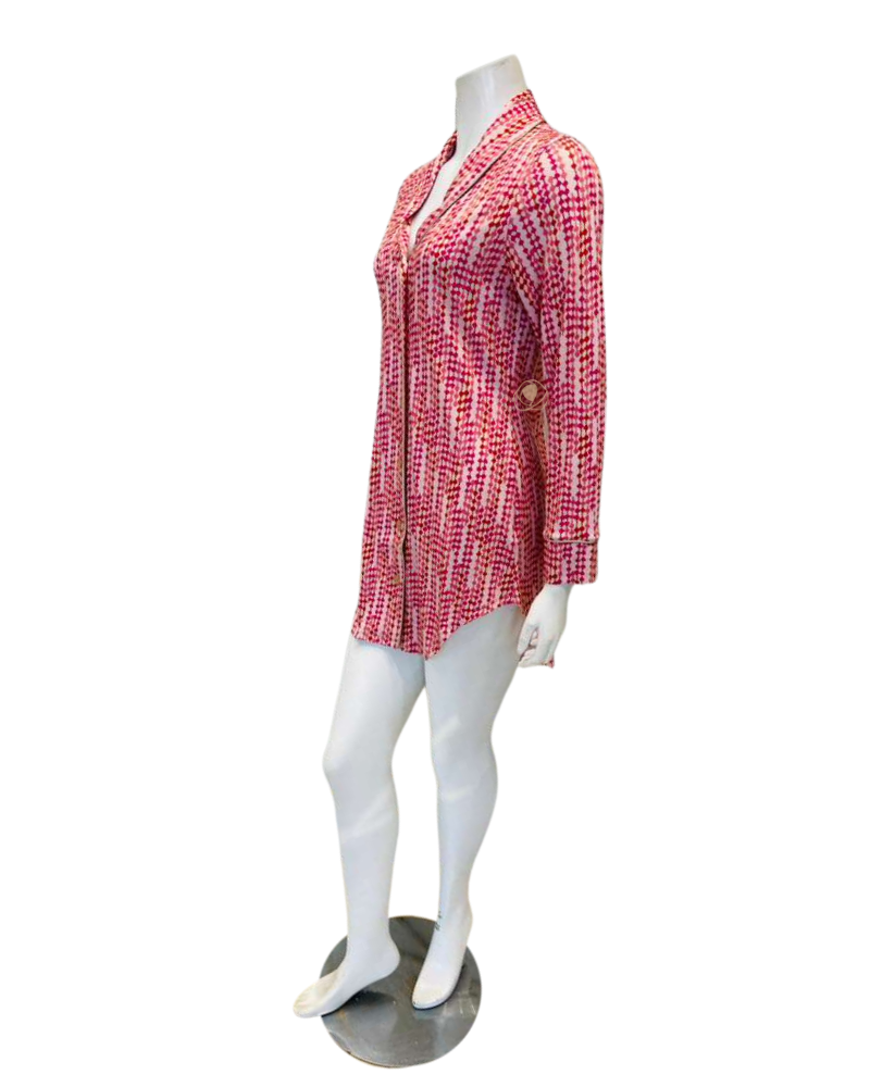 Cosabella PIMAP1898 Heart Strings Pima Lusso Cotton Blend Nightshirt Myselflingerie.com