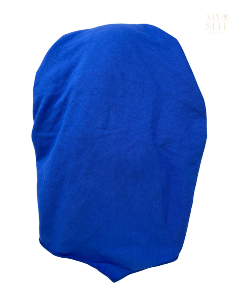 Ahead Mini VT2755 Dazzling Blue Versatile Short Tails Adjustable Swim Open Back Pre-Tied Bandanna Myselflingerie.com