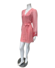 Rya Collection 1084 + 1085 Rosewood Shoreline Chemise & Wrap Set Myselflingerie.com