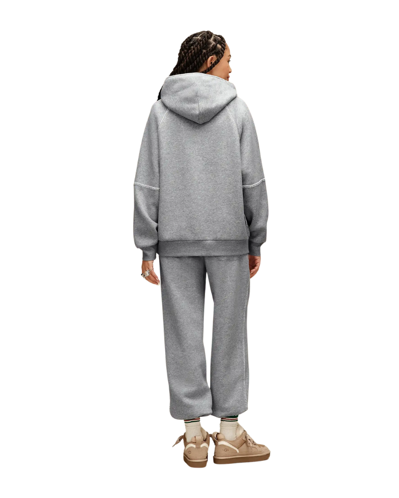 UGG Grey Heather Classic Hoodie Myselflingerie.com
