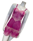 Wacoal 814191 Wild Azalea/Cradle Pink Embrace Lace Chemise Myselflingerie.com
