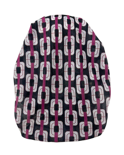 It's Younique Pink Links Pre-Tied Open Back Bandanna with Velvet Grip Myselflingerie.com