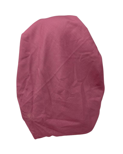 IB-TT-26630-OB Solid Dusty Rose Open Back Adjustable Pre-Tied Bandanna with Velvet Grip Myselflingerie.com