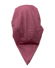 Lizi Headwear Solid Dusty Rose Open Back Adjustable Pre-Tied Bandanna with Velvet Grip
