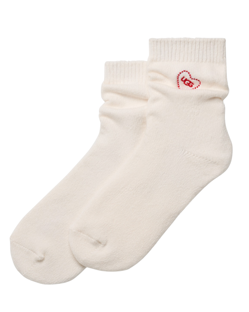 UGG 1182390 Nimbus Rib Knit Slouchy Love Quarter Crew Socks Myselflingerie.com