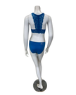 Fleurt 618 + 650 True Blue Belle Epoque Bralette & Panty Set Myselflingerie.com
