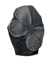 Lizi Headwear IB-TT-26601-OB Black Midnight Butterfly Open Back Pre-Tied Adjustable Bandanna with Velvet Grip Myselflingerie.com