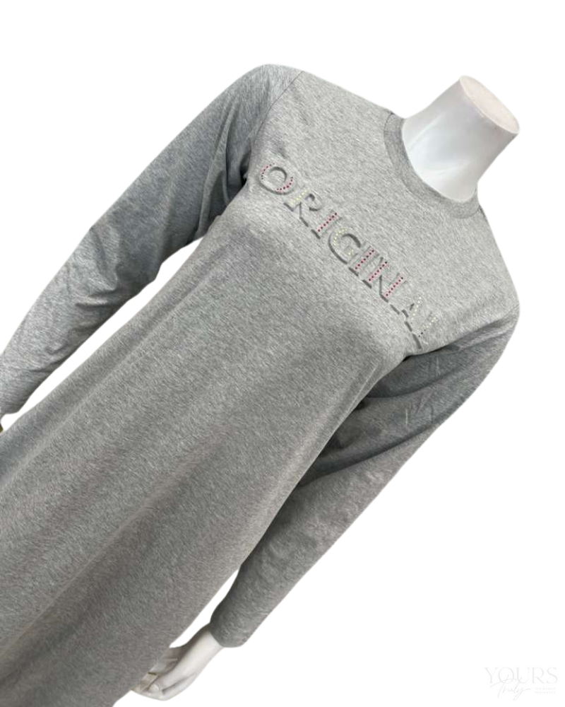 The Star Story 12-828 Heather Original Pull On Cotton Blend Teen Nightgown Myselflingerie.com