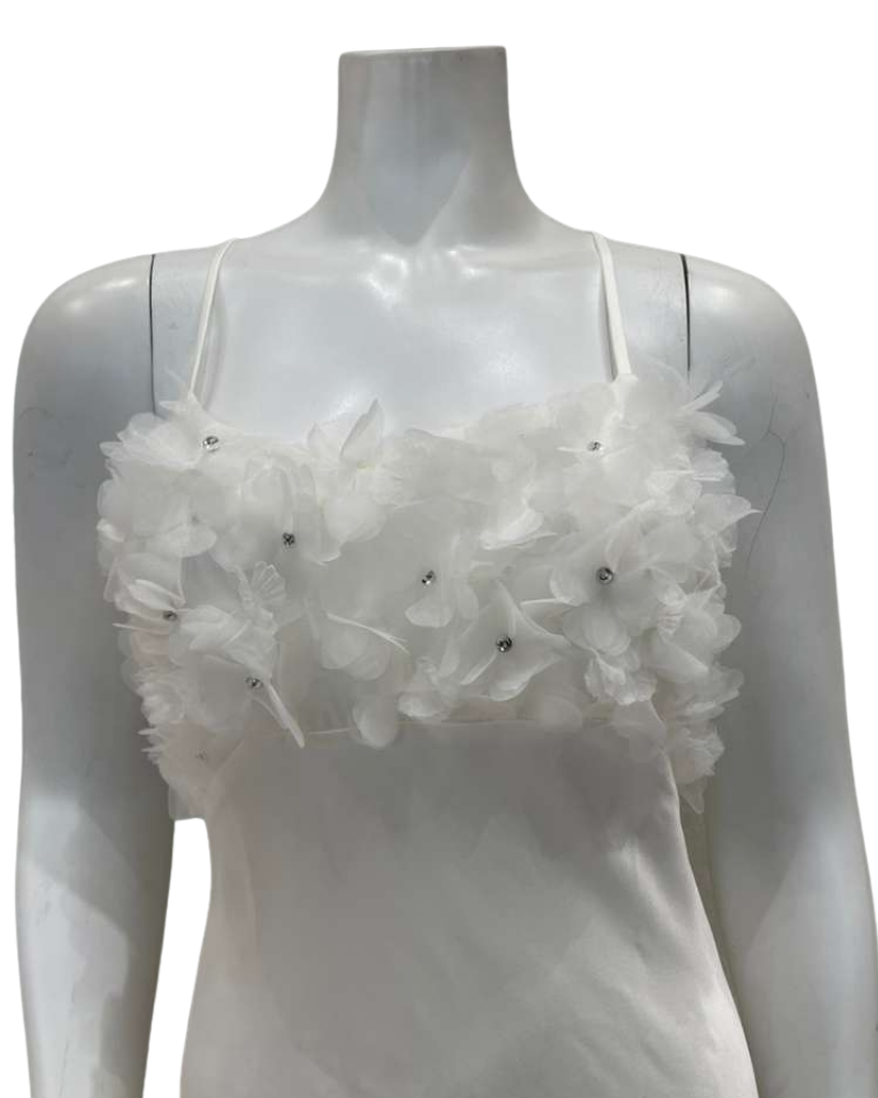 Rya Collection 1014 + 1015 Ivory Haven Gown & Robe Set Myselflingerie.com